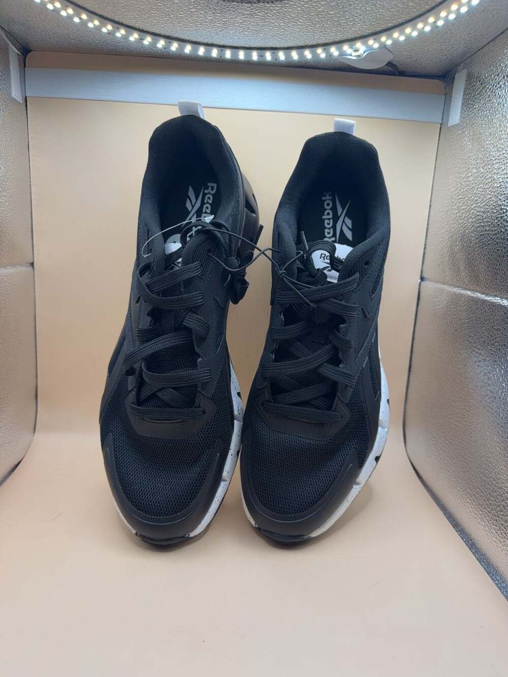 Reebok Zig Dynamica 4 Men's Running Shoes Size 13 Black White